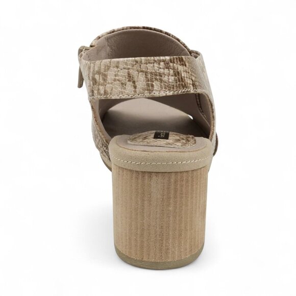 Gc Shoes Women's Keefa Cross Strap Slingback Heeled Sandals - Picture 5 of 5